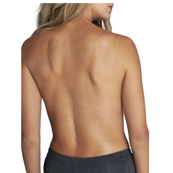 Lingerie Solutions Women's Lift it up Plunge Backless Strapless Bra Nude  A Cup - Picture 7 of 8